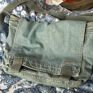 Fcuk French connection U.K. vintage denim bag